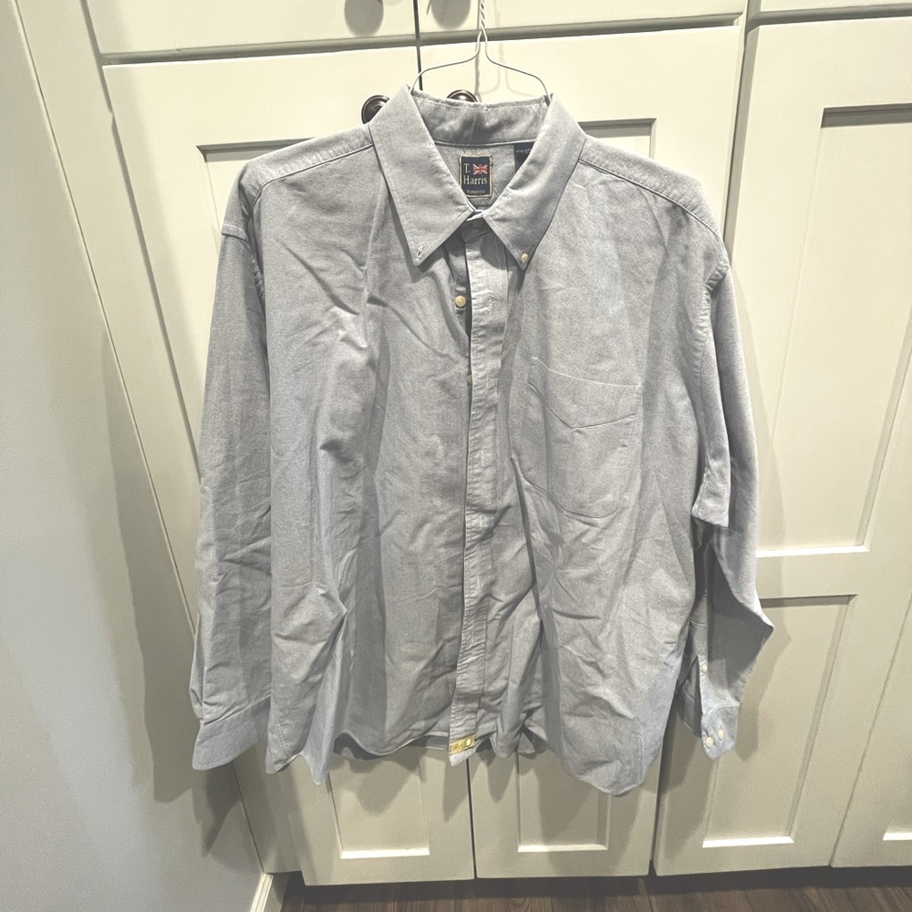 Light Blue T Harris Button Down